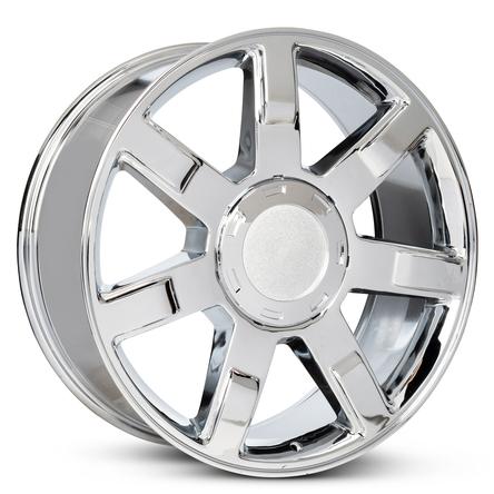 2007-2013 22 x 9 Cadillac Escalade EXT Chrome Wheel /Rim view 2