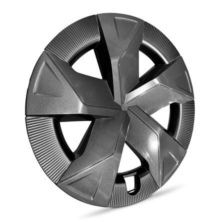2023-2024 Toyota Prius Four Piece Set 17" Charcoal Wheel Cover Caps / Hubcaps view 2