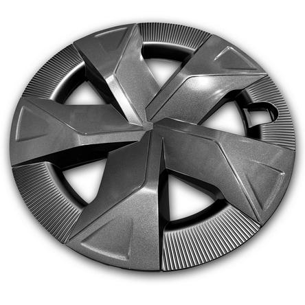2023-2024 Toyota Prius Four Piece Set 17" Charcoal Wheel Cover Caps / Hubcaps view 3
