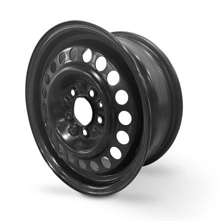 1999-2004 15x6 Oldsmobile Alero Genuine OEM Steel Wheel / Rim view 2