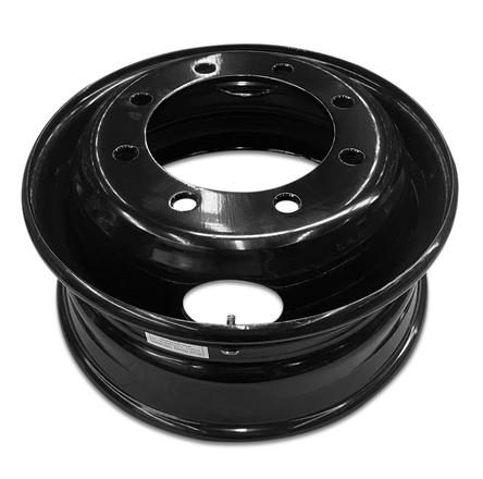 2019-2025 19.5x6.75 Chevrolet Silverado 4500 Dually Steel Wheel / Rim view 3