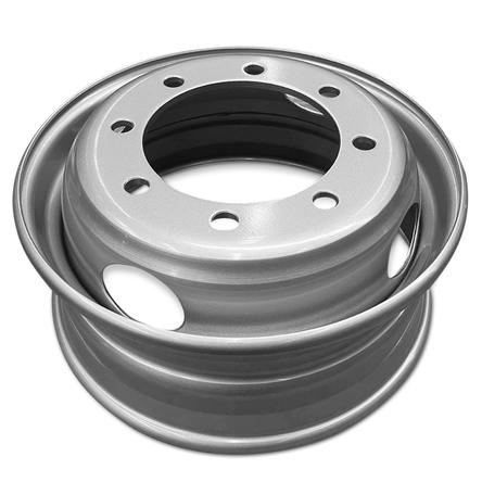 2019-2025 19.5x6.75 Chevrolet Silverado 4500 Dually Steel Wheel / Rim view 3