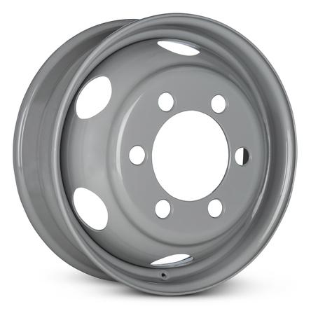 1995-2025 19.5x6 Isuzu NPR NQR NRR Genuine OEM Steel Wheel / Rim view 2