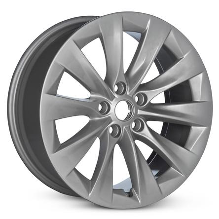 2016-2020 19x8 Tesla Model S Genuine OEM Alloy Wheel / Rim view 2