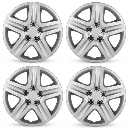 2006-2011 Chevrolet Impala Four Piece Set Silver Wheel Cover Caps / Hubcaps